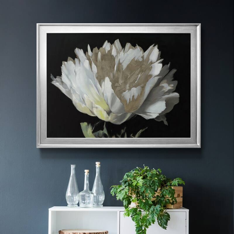 WHITE PEONY Premium Framed Canvas - Ready to Hang