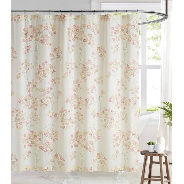 Shop Brooklyn Loom Vivian Shower Curtain Overstock 31521573