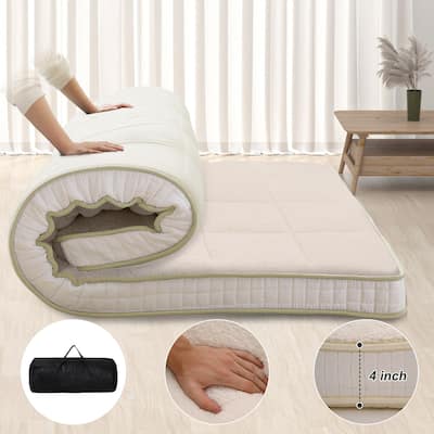 Floor Mattress, Futon Mattress, Thick Folding Sleeping Pad