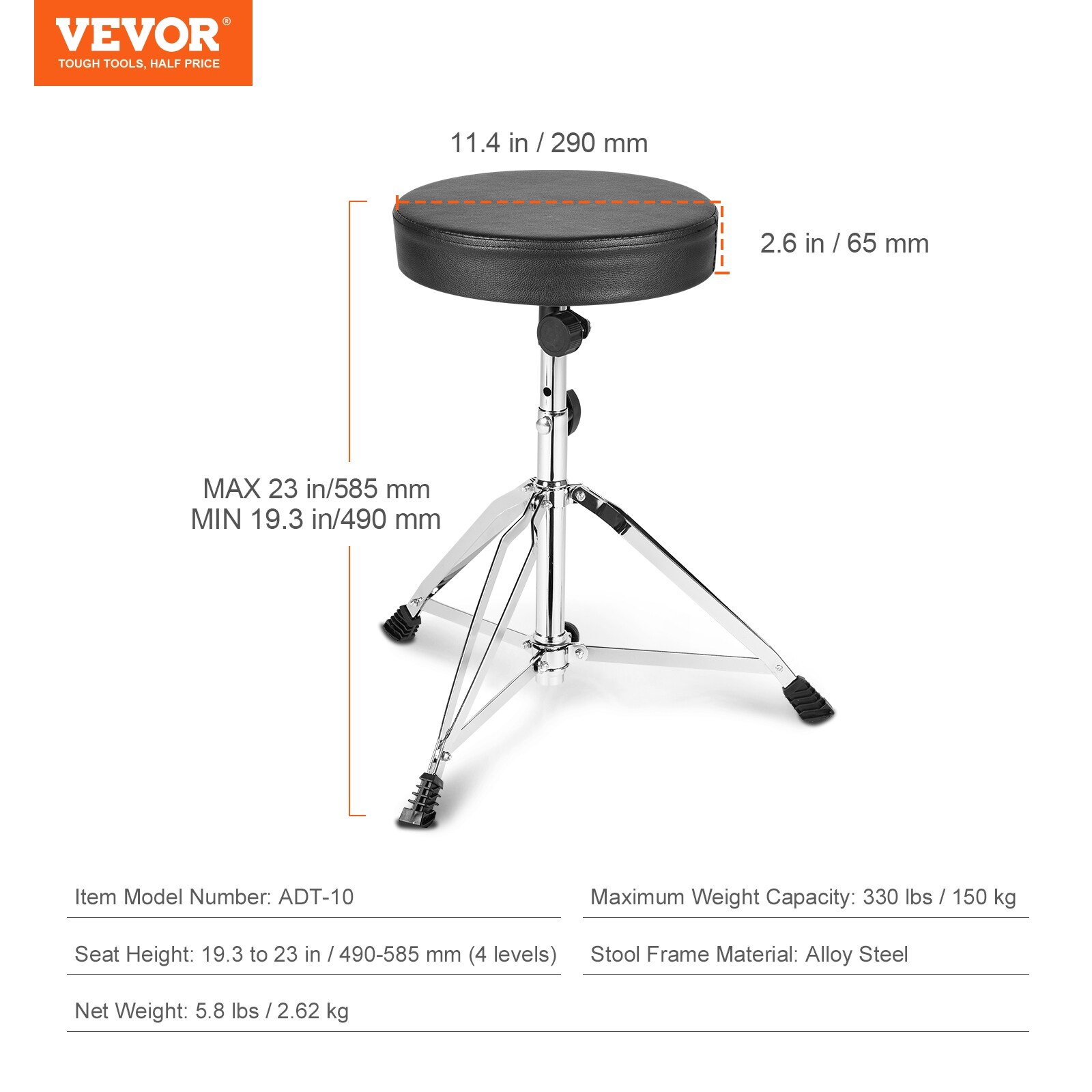 Drum bench top