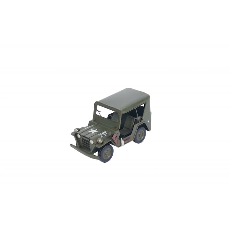 c1940 Willys Quad Overland Jeep Sculpture