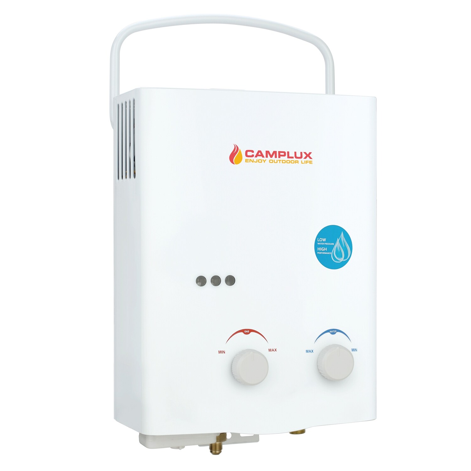 Camplux 6.86 GPM Propane On Demand Instant Hot Water Heaters Indoor, 120v  AC, Grey - On Sale - Bed Bath & Beyond - 34564146