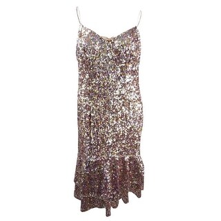 multi colored sequin dress plus size