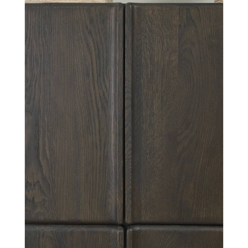 Signature Design by Ashley Orsonal Dark Brown Accent Cabinet - 39.5" W x 17.75" D x 51" H