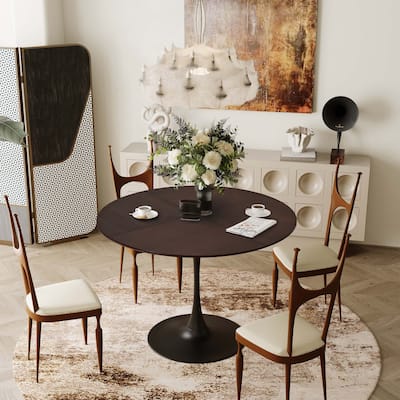 42.13"Modern Round Dining Table,only 1PC table