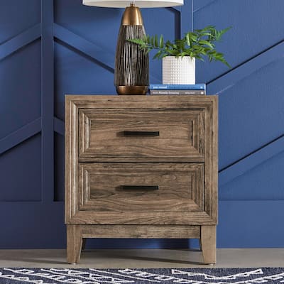 Ridgecrest Cobblestone 2 Drawer Night Stand