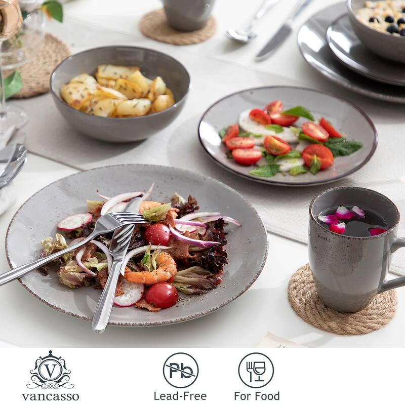 vancasso Navia 16-piece Stoneware Dinnerware Set (Service for 4)