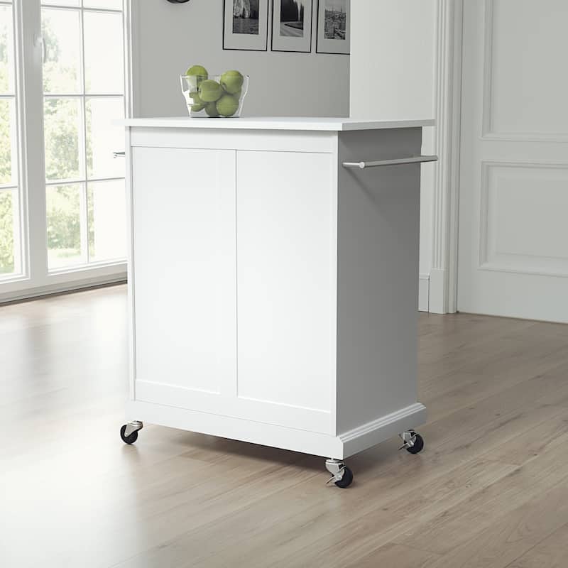 Crosley Portable Granite Top Kitchen Cart - 31"W x 18"D x 35.5"H