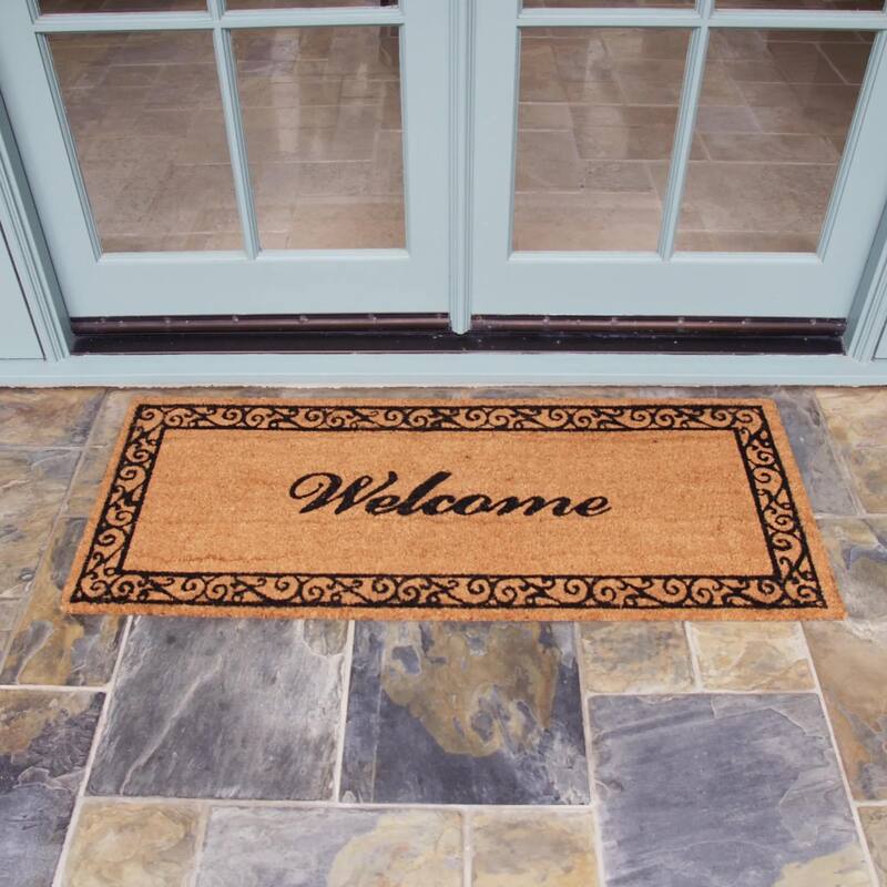 Rubber-Cal Grand "Double-Door" Doormat Kit - 24" x 57" - 2 Doormats