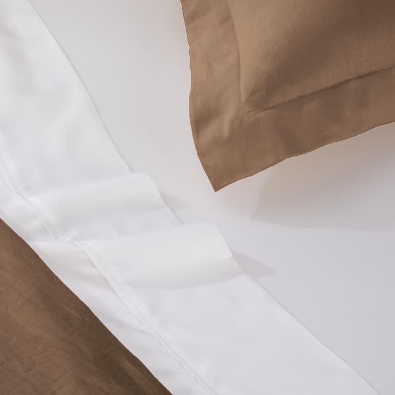 Superior Egyptian Cotton 400 Thread Count Solid Duvet Cover Set