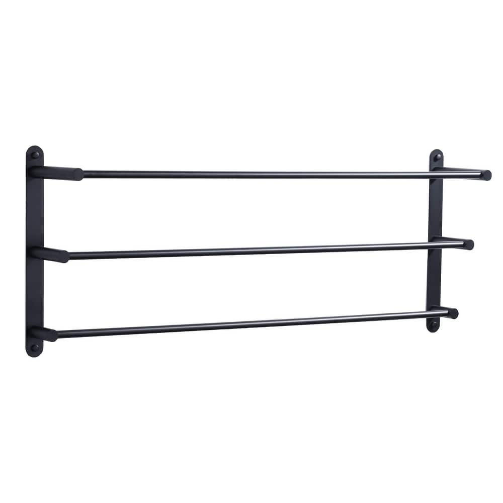 WOWOW Modern 3-Tier Wall Mounted Towel Rack