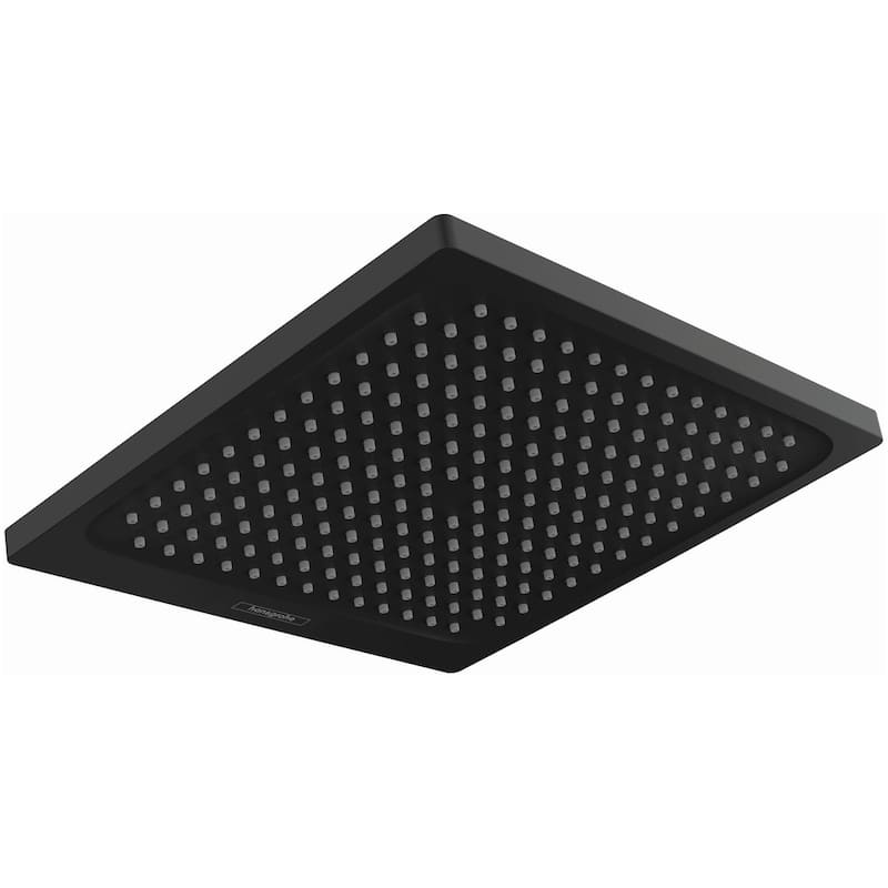 Hansgrohe 26943 Crometta E 1.75 GPM Single Function Rain Shower Head - Matte Black