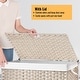 preview thumbnail 29 of 78, Laundry Hamper with Lid Rattan Basket with Removable Bags and Wheels