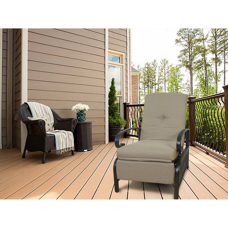 Kozyard Adjustable Patio Reclining Lounge Chair