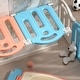 preview thumbnail 14 of 12, Bear Foldable Baby Safety Play Yard with 16 Panel and Play Mat