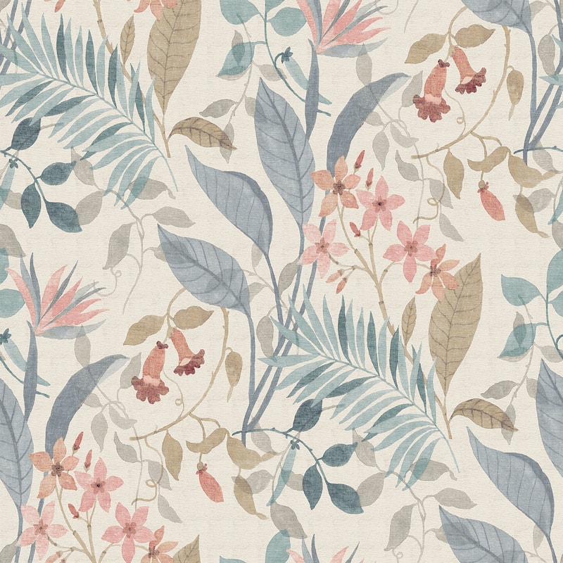 NuWallpaper Jesinda Pink Peel and Stick Wallpaper