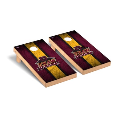 Shaw University SU Bears Vintage Cornhole Board Set