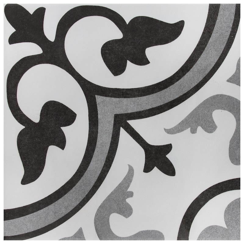 Merola Tile Amberes Classic II 13" x 13" Ceramic Floor and Wall Tile