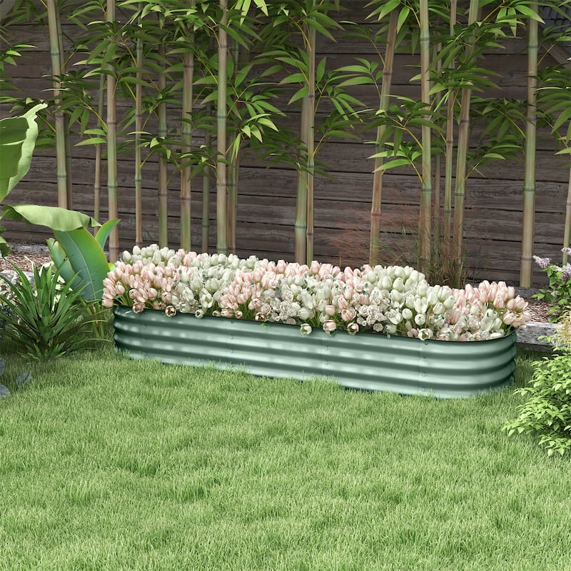 Galvanized Raised Garden Bed Kit