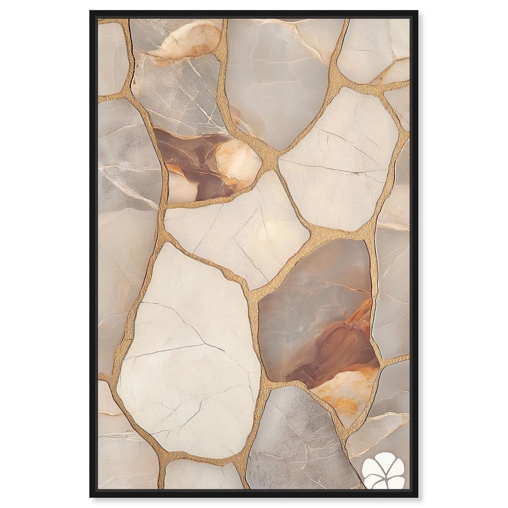 Textured Earthy Tones I Canvas by Art Remedy