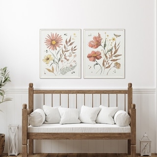 Paragon Full Bloom I Framed Art - Set of 2