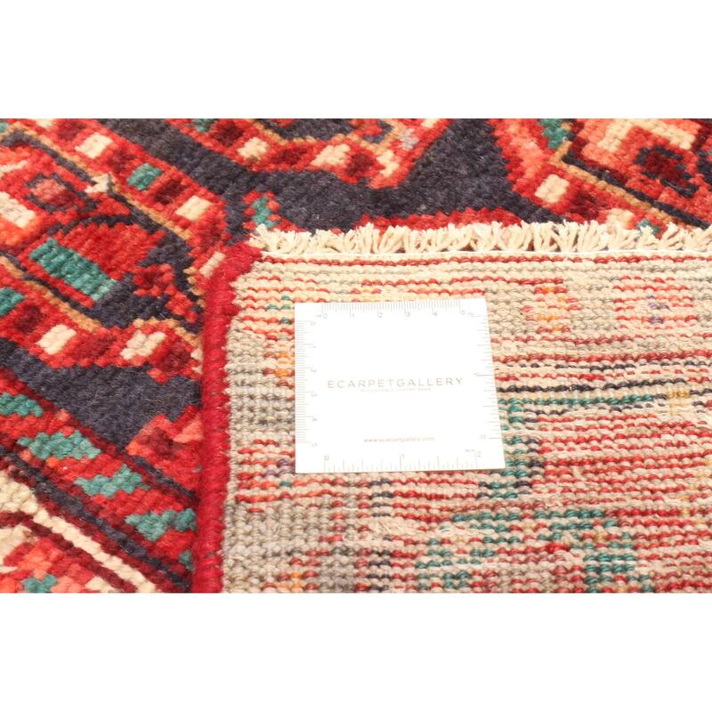 ECARPETGALLERY Hand-knotted Andelz Dark Navy Wool Rug - 4'6 x 7'6