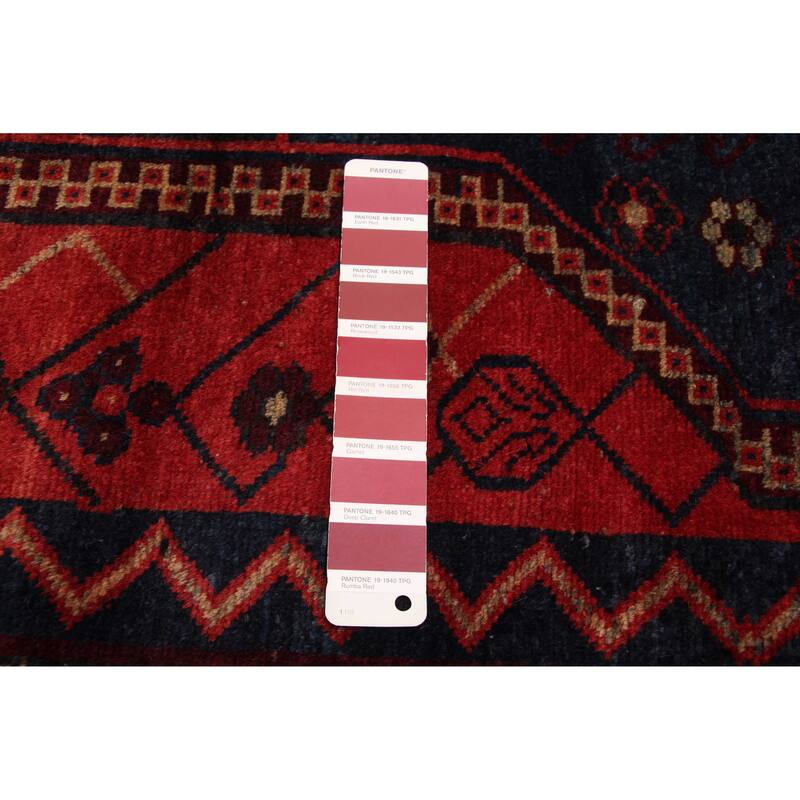 ECARPETGALLERY Hand-knotted Konya Anatolian Red Wool Rug - 4'8 x 8'0