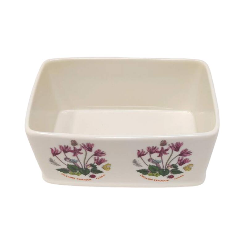 Portmeirion Botanic Garden Covered Treasure Box - 6" L x 3.5" W