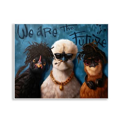 Stupell We Are The Future Birds Wall Plaque Art Design By Lucia Heffernan