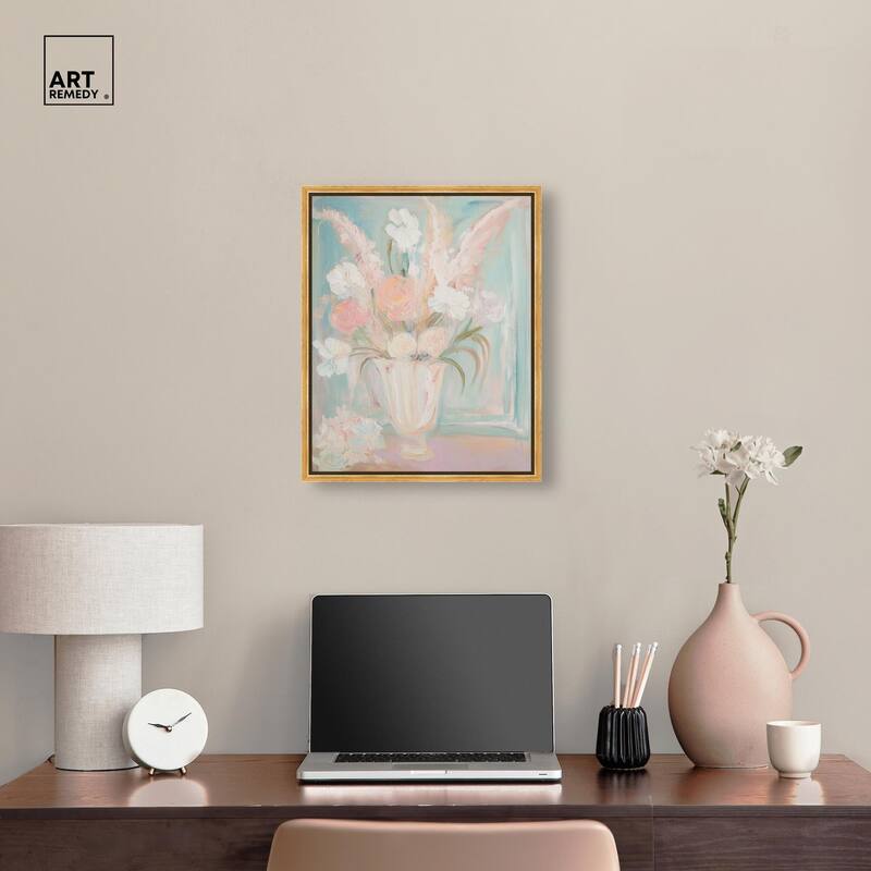 Still Life in Soft Hues II Canvas by Art Remedy