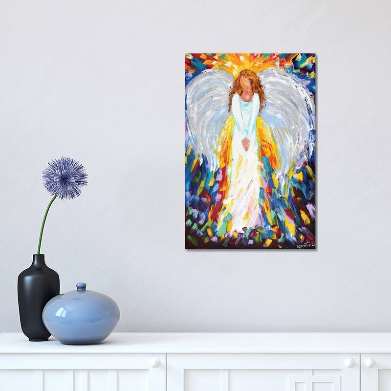 iCanvas "Angel Of Hope" by Karen Tarlton Canvas Print - 18x12x1.5