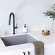 preview thumbnail 15 of 42, STYLISH 25 inch Single Bowl Dual Mount Composite Granite Utility Sink