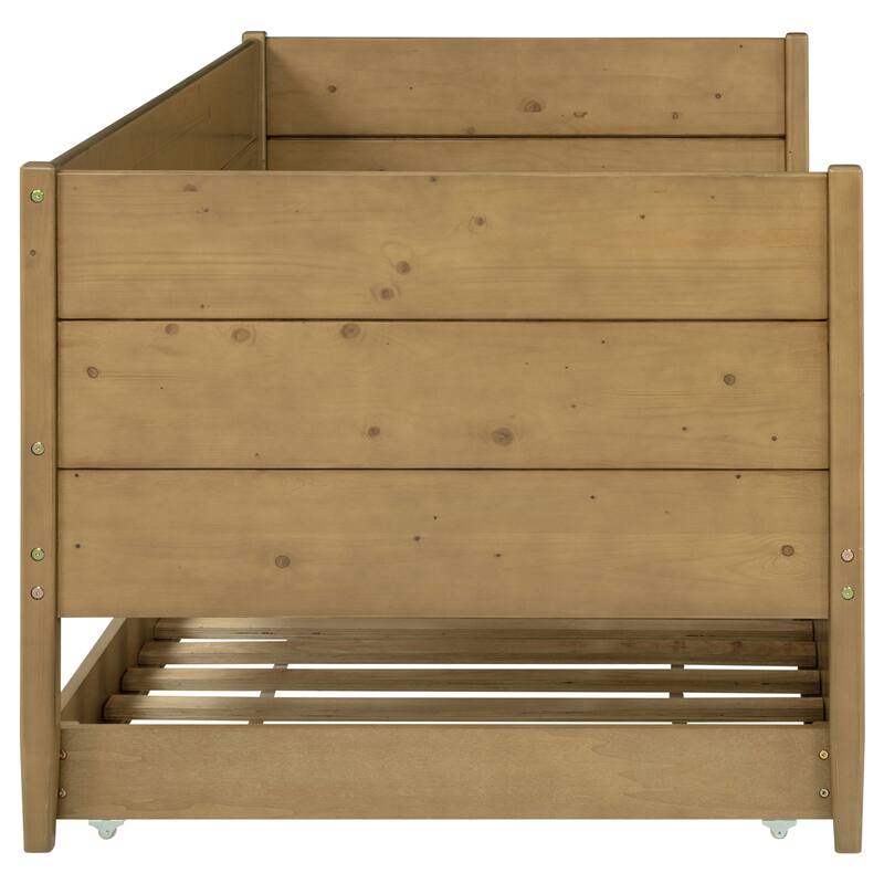 Stewart Natural Twin Daybed With Trundle