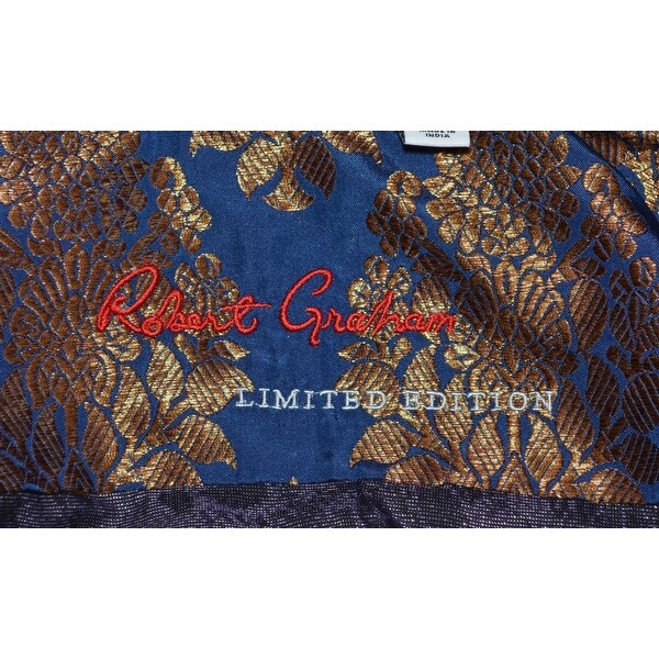 robert graham roman leather briefcase