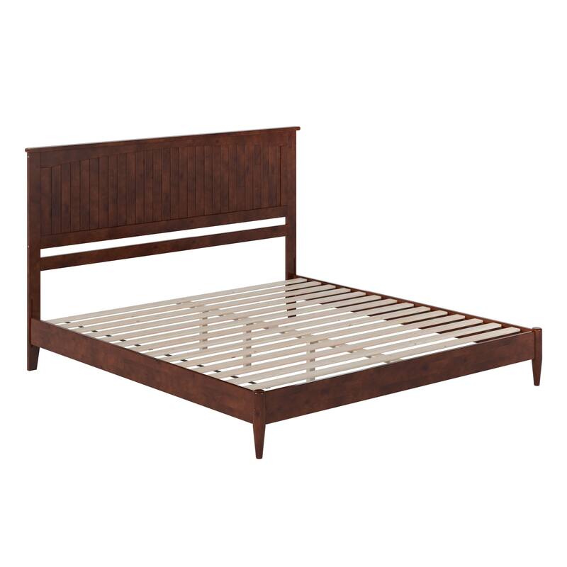Naples Solid Wood Low Profile Platform Bed