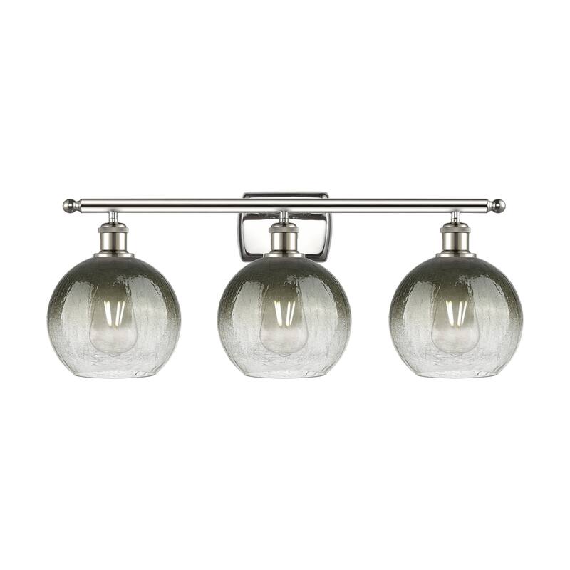 Innovations Lighting Endless Possibilities Ballston - Brookhaven Globe - 3 Light 28" Bath Vanity Light