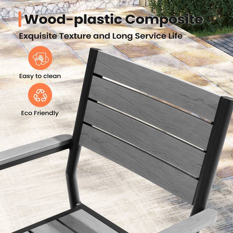 Pellebant 7 piece Outdoor Patio Dining Set