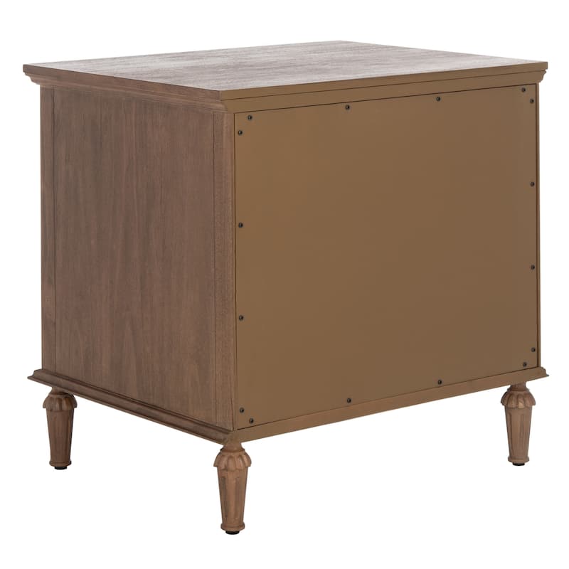 SAFAVIEH Couture Melkorka 1-Drawer Wood Nightstand