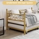 preview thumbnail 24 of 29, Twin Metal Daybed Frame