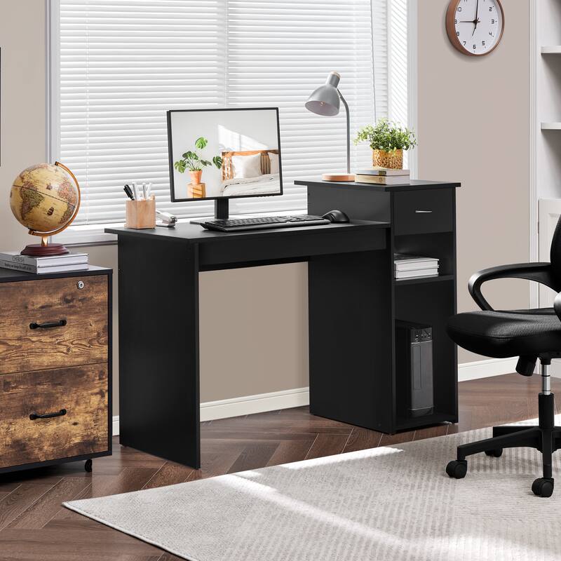 Yaheetech Home Office Computer Desk Laptop Table with Drawers
