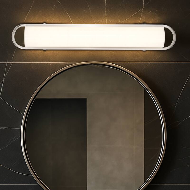 Velano 24 Inch LED Vanity Brushed Nickel Finish - Brushed Nickel
