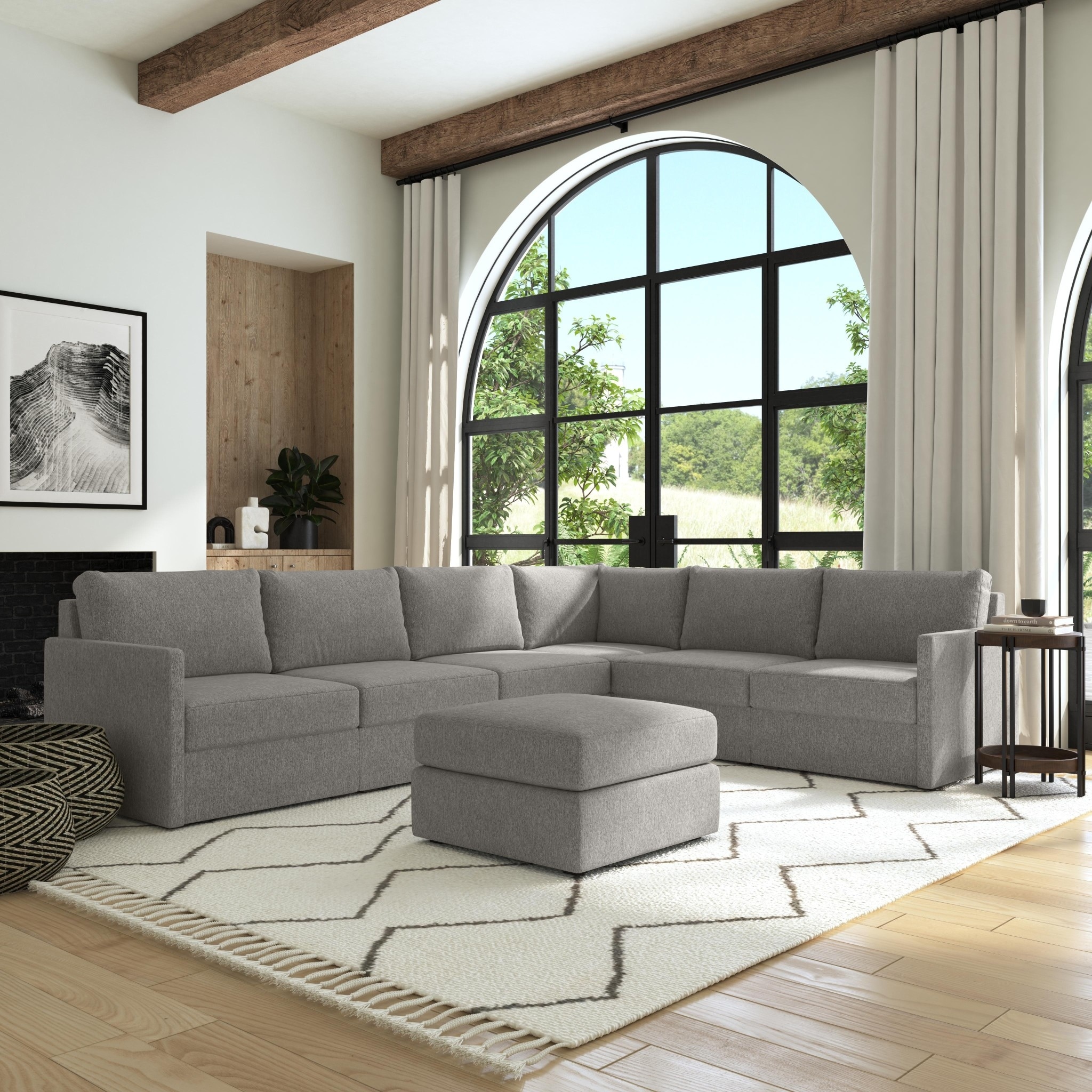Flexsteel sectional clearance prices