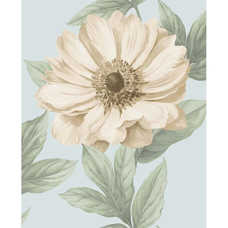 Seabrook Designs Damaris Floral Unpasted Wallpaper
