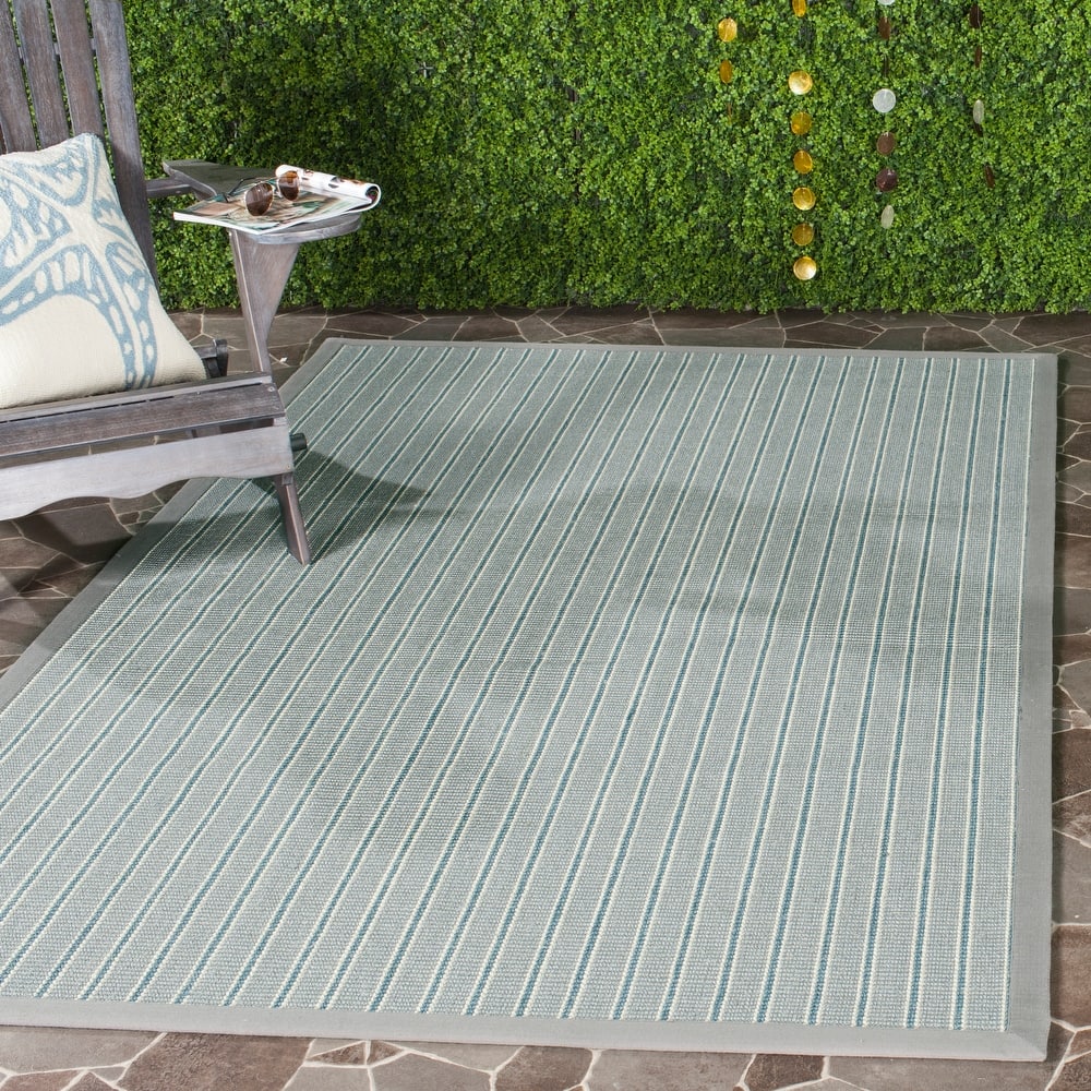 SAFAVIEH Natural Fiber Velva Stripe Nautical Sisal Rug