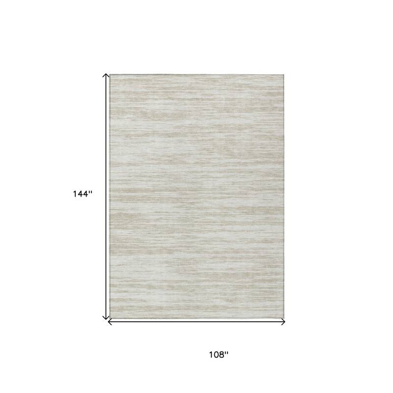 HomeRoots Abstract Modern Rectangle Outdoor Rug