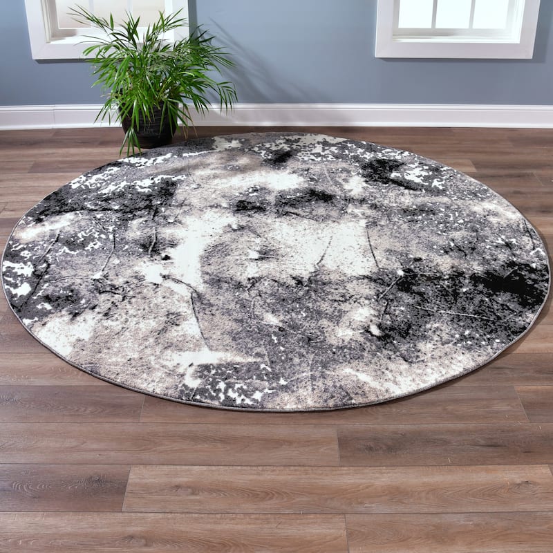 Sofia Abstract Polypropylene Area Rug
