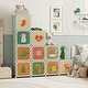 preview thumbnail 25 of 68, Kids Wardrobe Closet with Hanging Section and Cute Doors