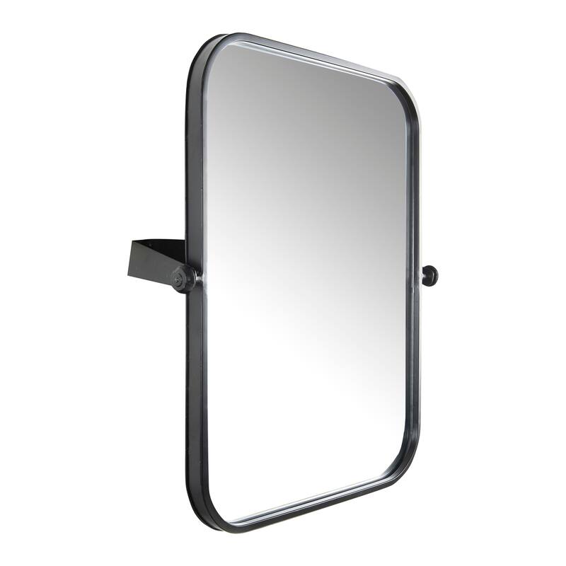 Metal Framed Pivoting Wall Mirror