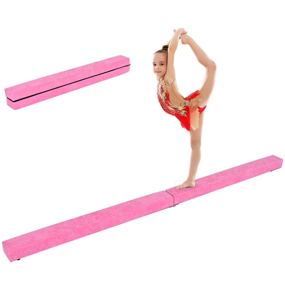 Pink Gymnastic Bar Balance Beam 8 Gymnastics Performance