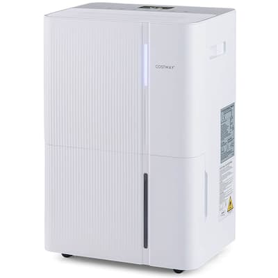Costway 96 Pints Dehumidifier for Home 8000 Sq.Ft Dehumidifier with 3 - See Details